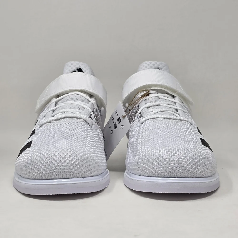 Adidas Powerlift 5 Powerlifting Weightlifting Shoes White GY8919 Men Size 16 New